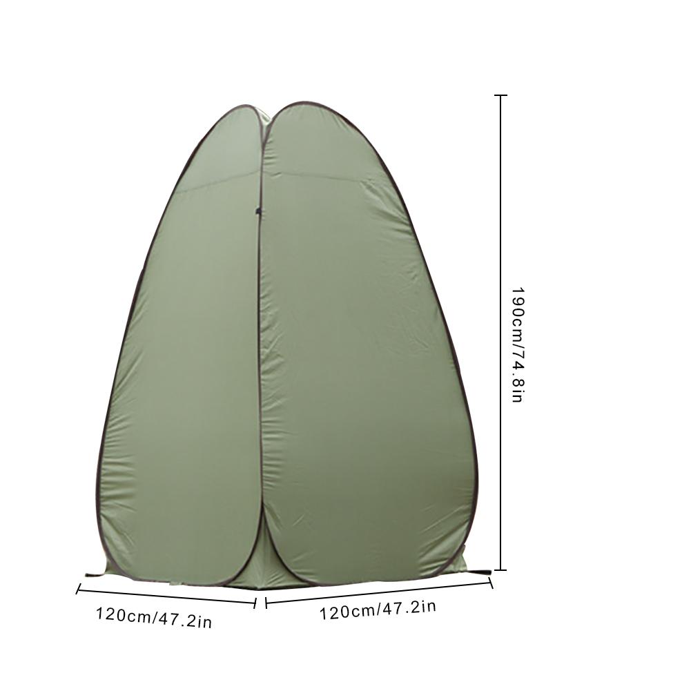 Outdoor Pop-up Tent Camping Shower Bathroom Toilet Privacy Cloakroom Storage Single Mobile Folding Fishing Camping Tent