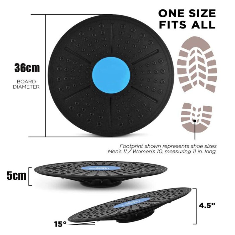 Balance Board Fitness Equipment Twist Boards Physical Therapy Equipment Twisting Back Board Thin Waist Legs Workout Non-Slip