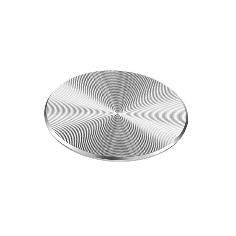 Magnetische Houder Voor Auto Metalen Plaat Magnetische Auto Mount Telefoon Houder Magnetische Houder Auto Telefoon Houder Patch Sticker Ultra-dunne: Zilver