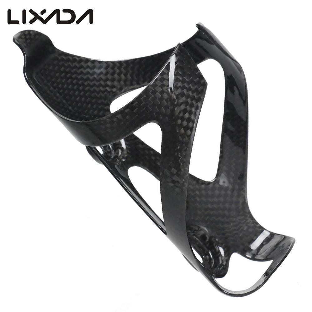 Lixada Super Licht Radfahren Carbon Faser Fahrrad Flasche Käfig Radfahren Wasser Flasche Halter bidonhouder carbon tasse halter für bike