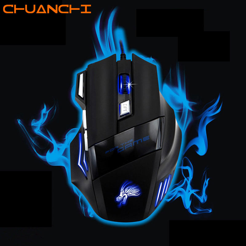 X8 Professionele Wired Gaming Mouse 7 Knop 5500 dpi LED Optical USB Computer Gamer Mouse voor Laptop Computer PC muis gamer