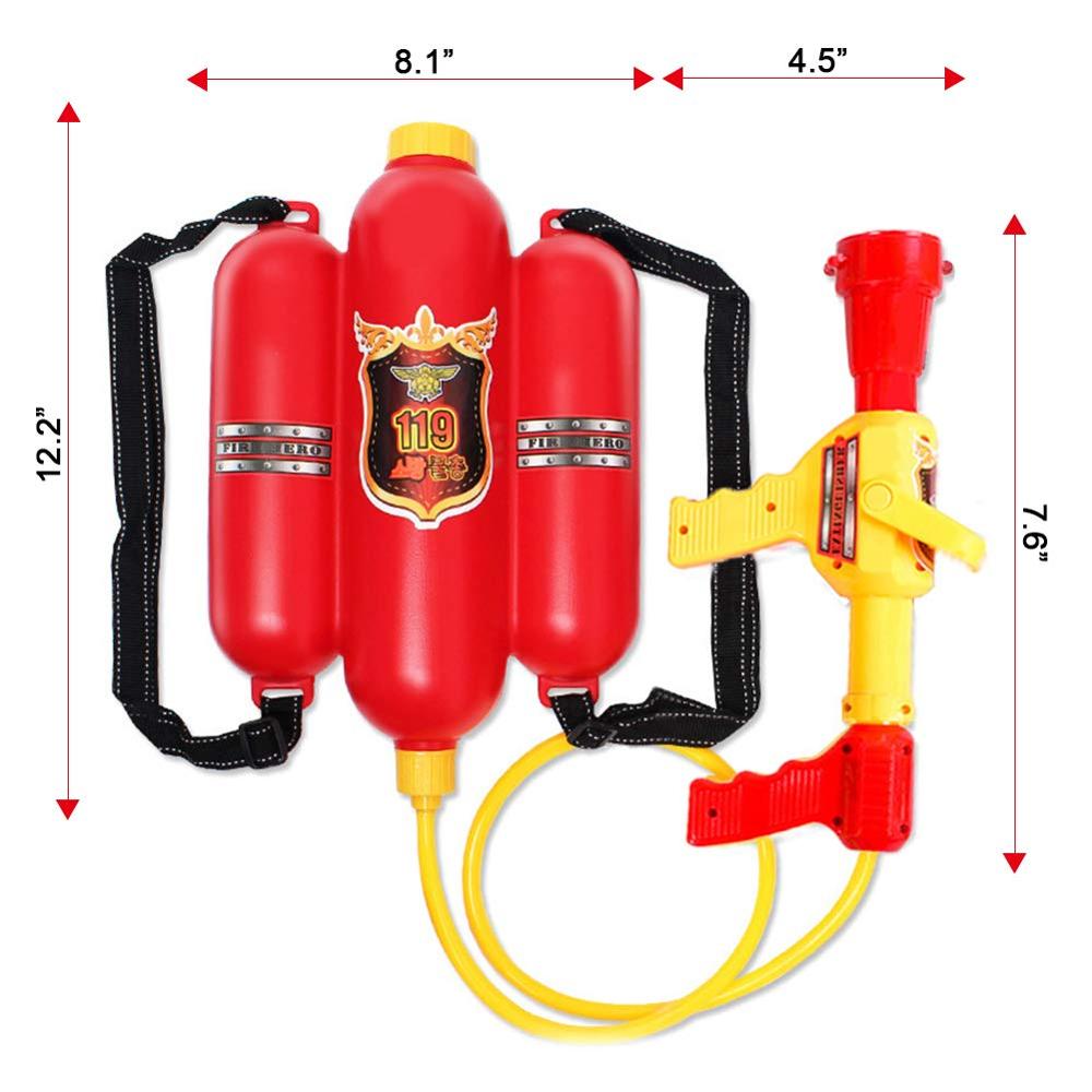 Brandweerman Rugzak Waterpistool Blaster-Waterpistool Strand Speelgoed en Outdoor Sport Speelgoed