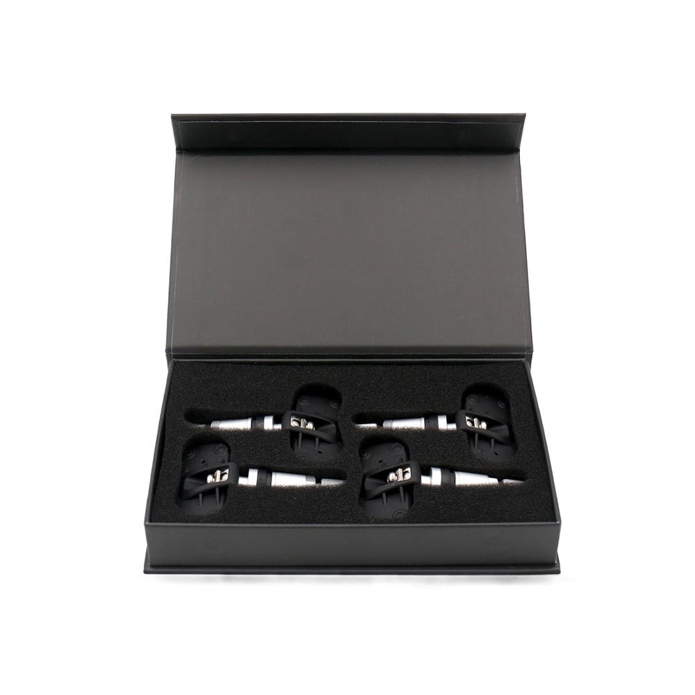 Bluetooth 5.0 TPMS Sensor for IOS Android Mobile Phone APP Monitoring Internal Real Time Alarm Monitor Compatible for Multi-Cars