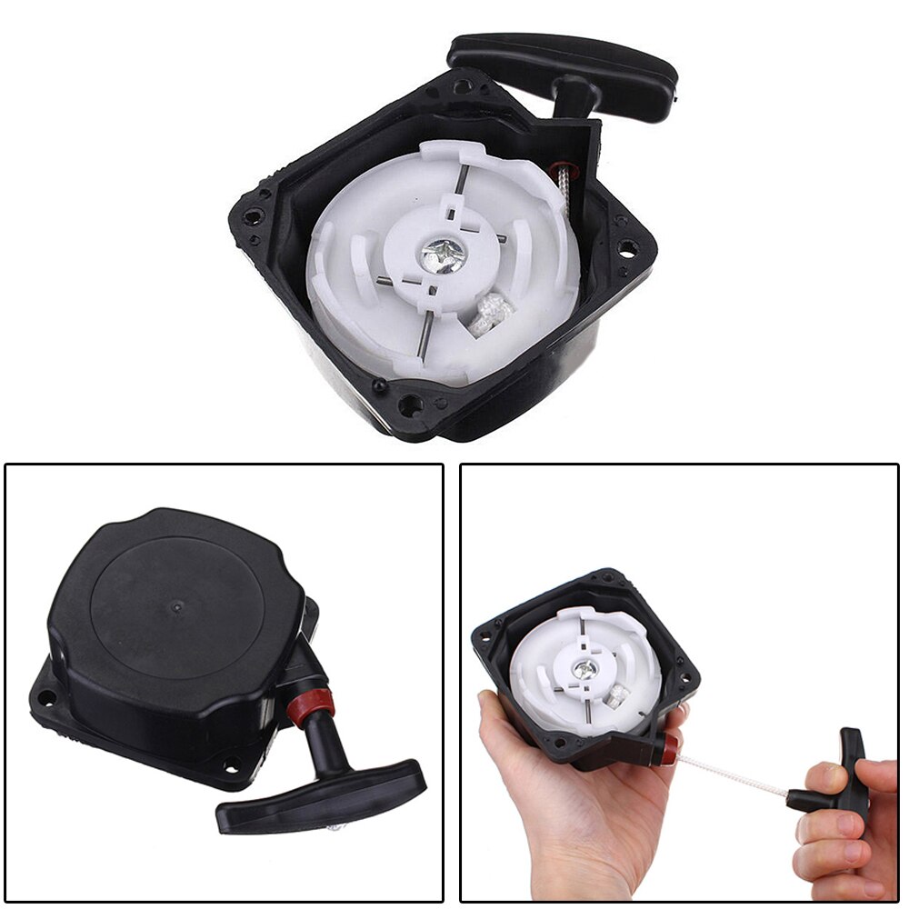 Universal 80mm Pullstart Recoil Pull Starter Brush Cutter Strimmer Lawnmower Needle Puller Starter Ignition Switch Starter