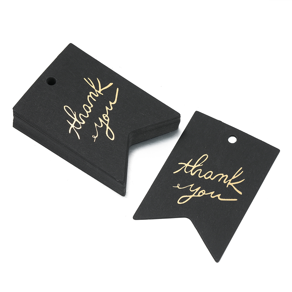 50 stk/parti bronsering stempling takkelapper svart hvitt papir kort håndlaget innpakning gjør-det-selv smykker tilbehør prisetikett: Grønn