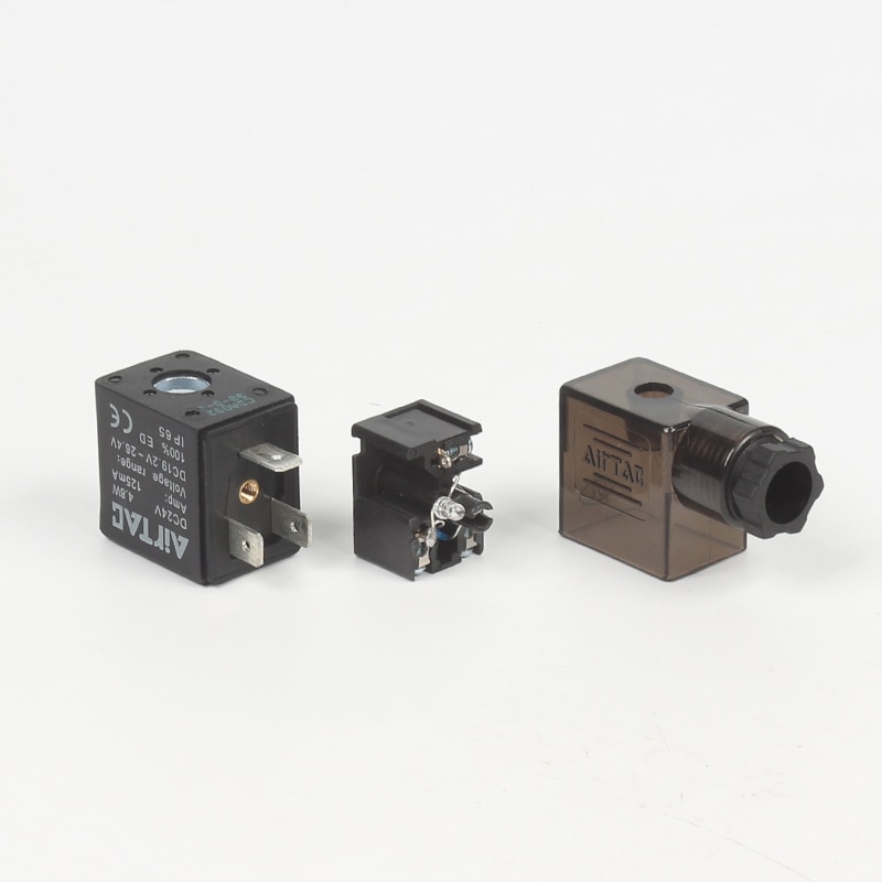 Solenoid Valve Coil Material: Plastic, Electrical Part Voltage: DC 12V 24V . AC 36V 110V 220V 380