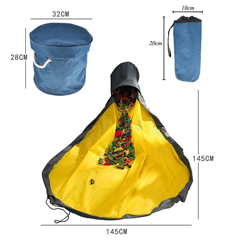 Kinderkamer Speelgoed Schoon-Up Opslag Container Indoor Speelgoed Snel Organiseren Speelgoed Opbergtas Eenvoudige Praktische Waterdichte Opbergtas