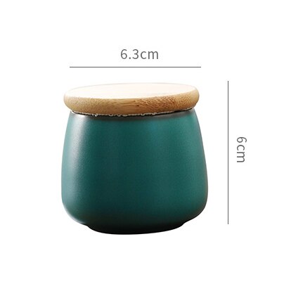 Ceramic Tea Caddies tea bag storage box smell proof container tea storage tea organizer canister set kitchen D166