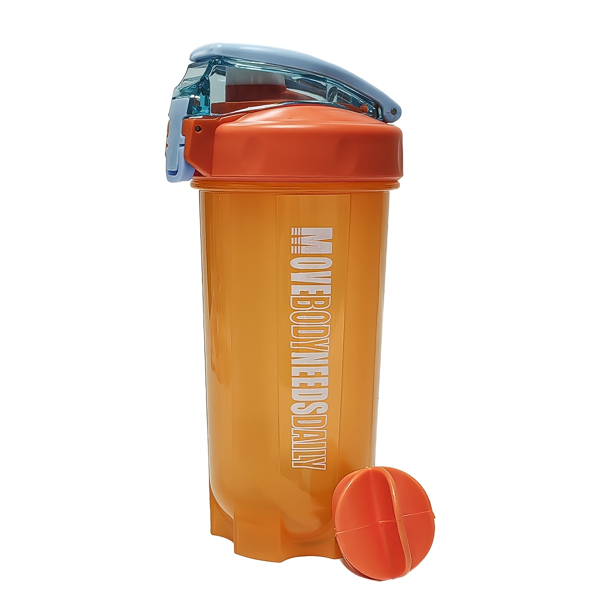 1 Stück tragbarer Protein-Shaker, 550 ml Fitnes... – Grandado