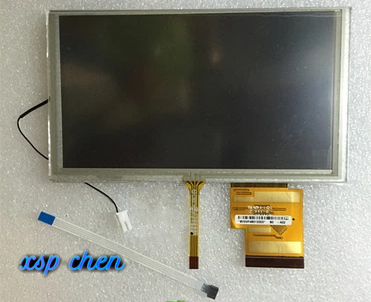 155*88 MM Originele 6.2 inch lcd-scherm HSD062IDW1 A00 A01 A02 Met touch screen voor DVD Auto GPS navigatie