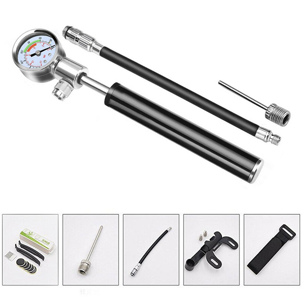 Tragbare MTB Rennrad Reifen Reifen Inflator Werkzeug Hand Pumpe Luft