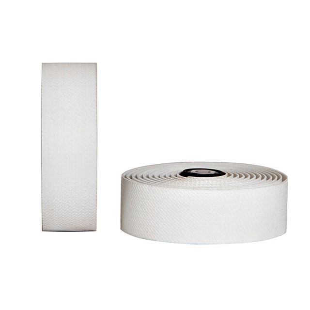 Bicycle Handlebar Tape PU EVA Road Non-Slip Grip Wrap Bike Handlebar Straps With Shock Reducing Foam/2 Bar Plug: white