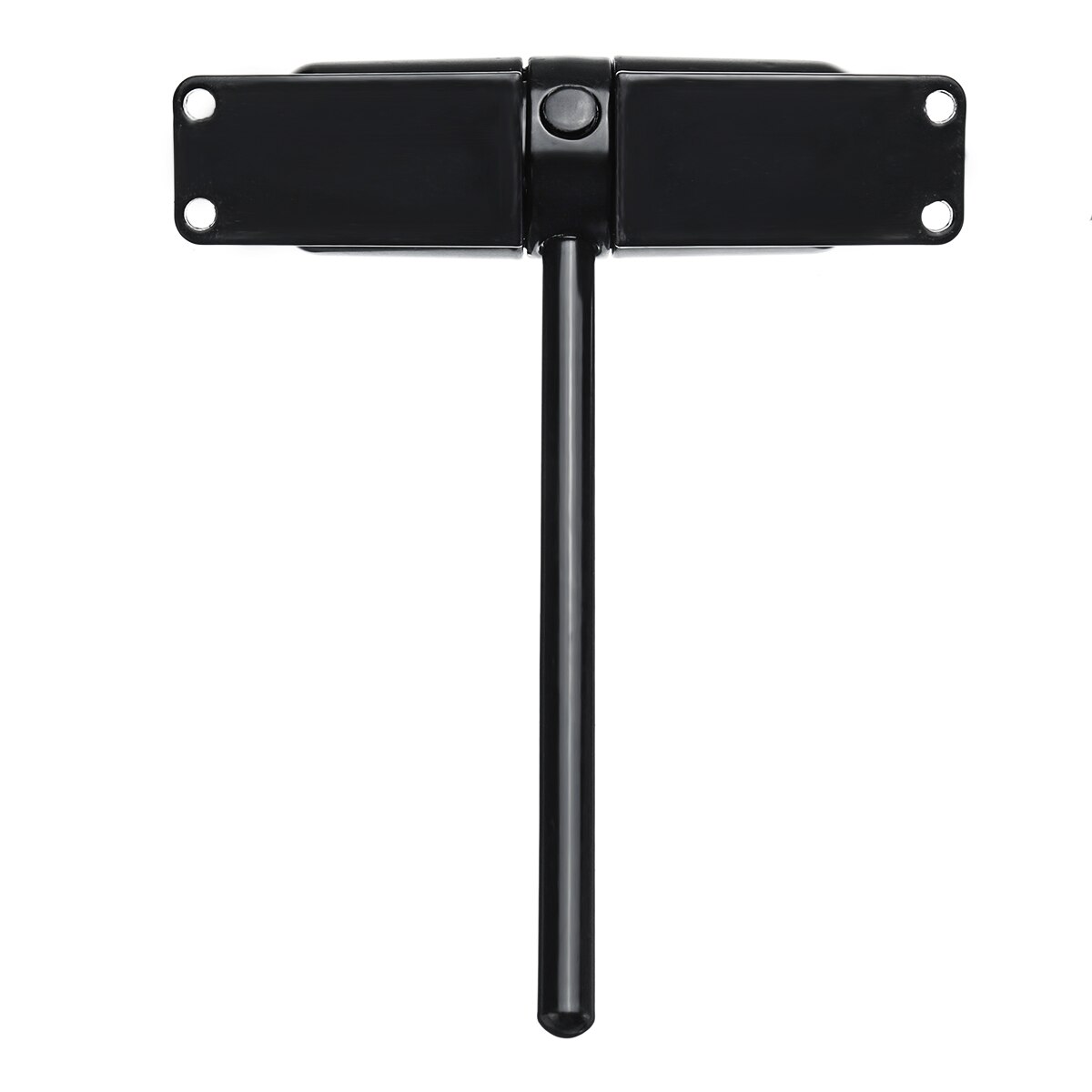 Surface Mounted Door Gate Closer Black Outdoor Spring Elastic Loaded Adjustable Door Closer