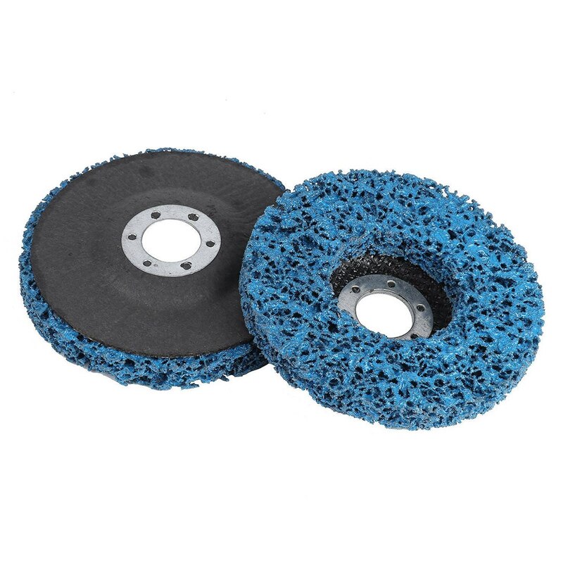 3Pcs 115mm 4.5Inch Poly Strip Wheel Discs Paint Rust Remover Abrasive Angle Grinder