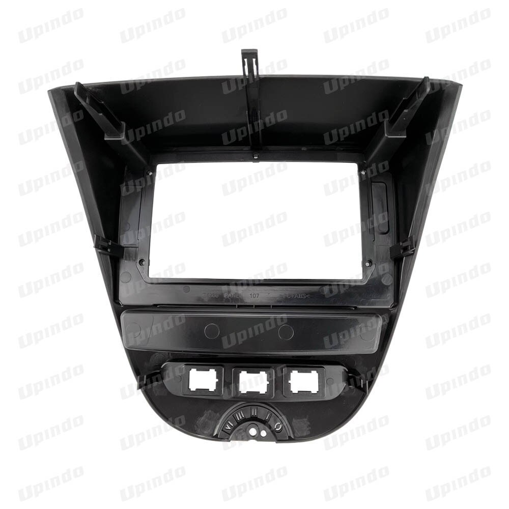 2 Din 10.1 Inch Car Radio Plastic Fascia Frame for Peugeot 107;TOYOTA Aygo;CITROEN C1 2005 Dashboard Installation Trim Kit