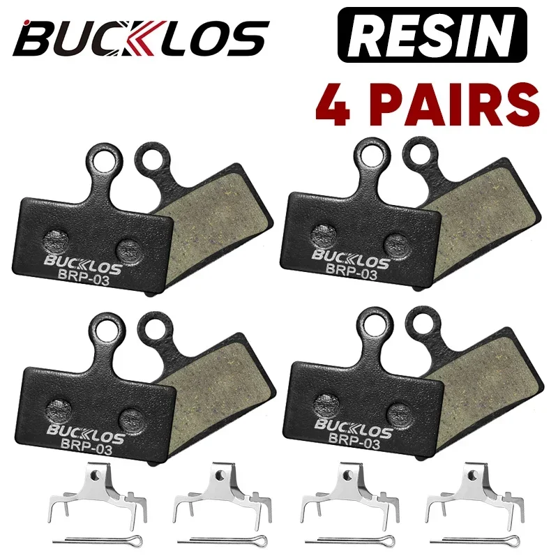 BUCKLOS Harz Scheibenbremsbelag Für SHIMANO G01S Verschleißfeste Hydraulische Bremsbeläge MTB Bremsbeläge für G03C G05S Radfahren Teile: verrotten