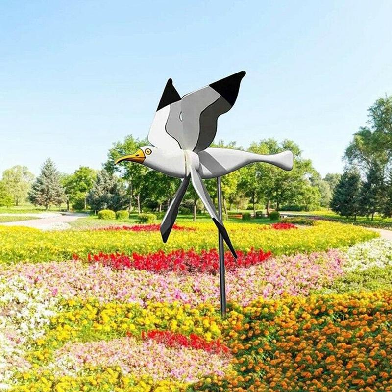 Möwe Windmühle Garten Dekoration Windräder, Dekorative Dreher, Wind Garten Dekoration Einsätze, Heimat U8F5: Ursprünglich Titel