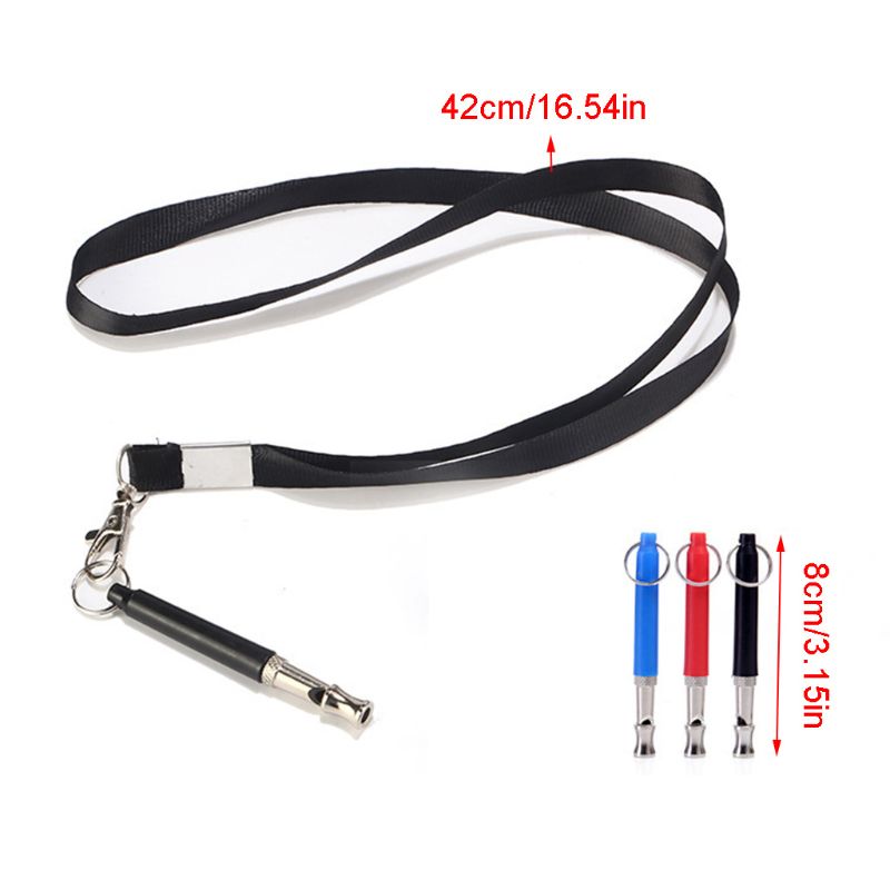 3 Pcs Hond Fluitje Ultrasound Training Fluitje Professionele Fluitje Met Lanyard 95AA