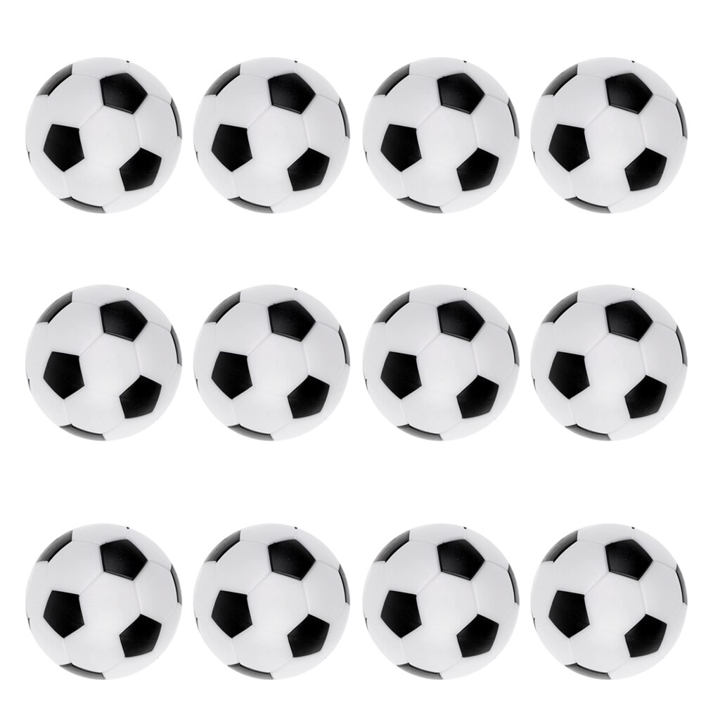 24pcs 36mm Foosball Balls Fussball Ball Replacement For Soccer Table Game