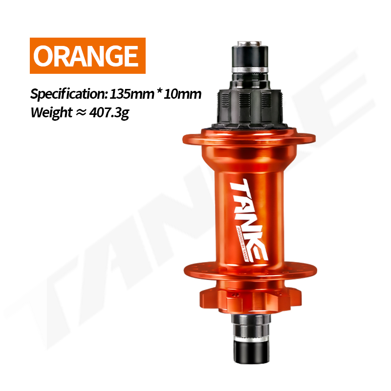 TANKE Dirt Jump Hub Single speed Locks CNC Machining Aluminum Alloy 32holes 120point 135*10mm,DJ MTB Bike hub 6 claw 3 teeth BMX