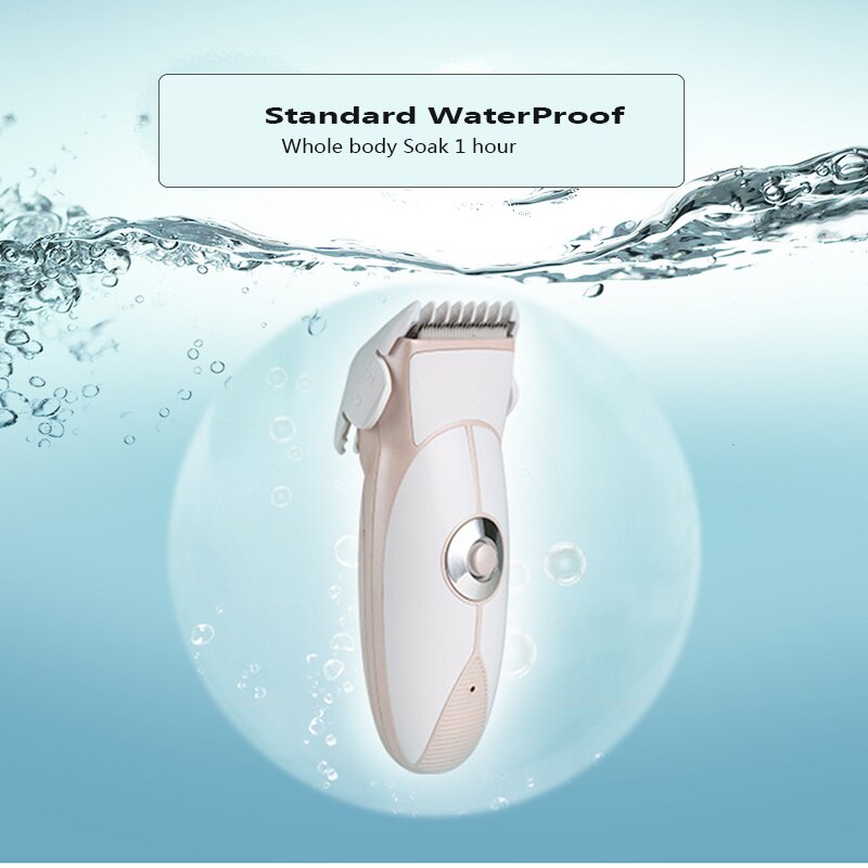 Quiet Baby Electric Hair Clipper Clippers Trimmer waterproof Body Hair Cut Machine Removal Kit Waterproof Mustache Beard Razor