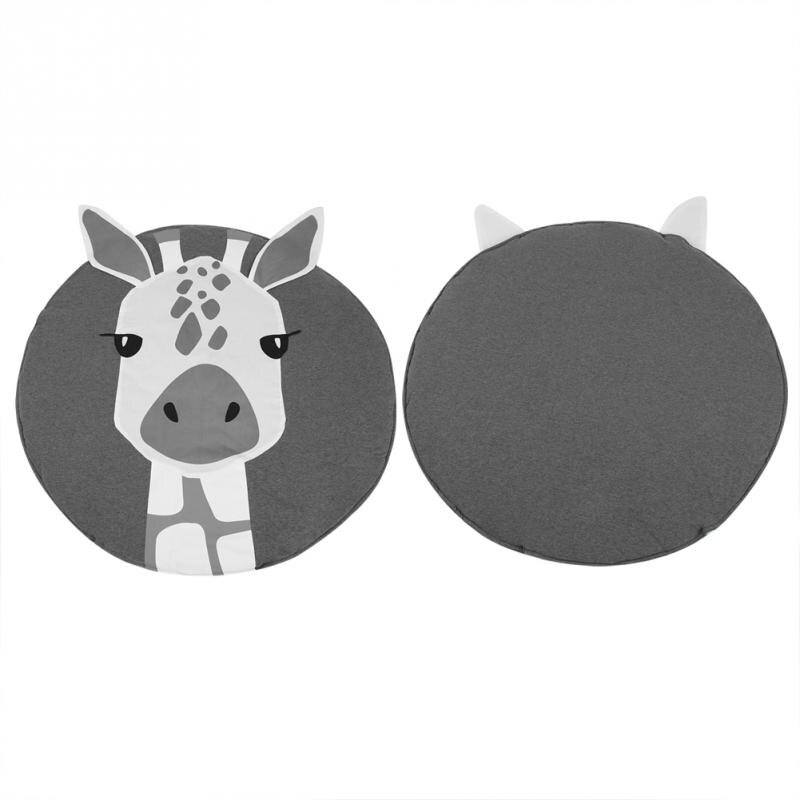Tapis de jeu en coton épais pour bébé, coussin de couchage, puzzle, escalade, ramper, couverture, tapis de sol girafe pour bébé et tout-petit