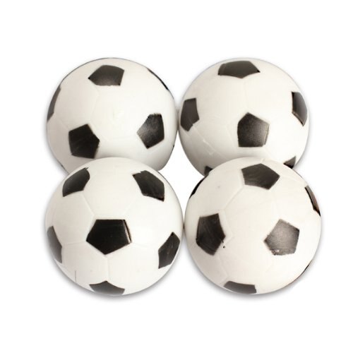 Balón de fútbol de plástico, 4 unidades, 32mm, 10 unidades,