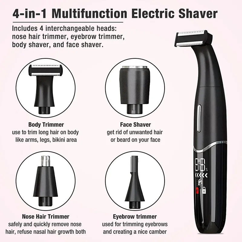 Intieme Gebieden Kapsel Precisie Scheerapparaat Mannen Bikinilijn Gevoelige Scheermes Ballen Eieren Schaamhaar Scheren Trimmer Gezicht Baard Clipper