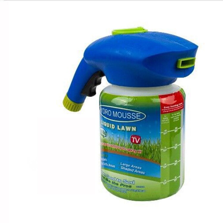 Neue Garten Samen Sprayer Kombination Flüssigkeit Rasen Samen Sprinkler System Gras Kunststoff Samen Sprayer Gießkanne Schnelle Einfach Spritzen: 0pcs X 1Sprayer
