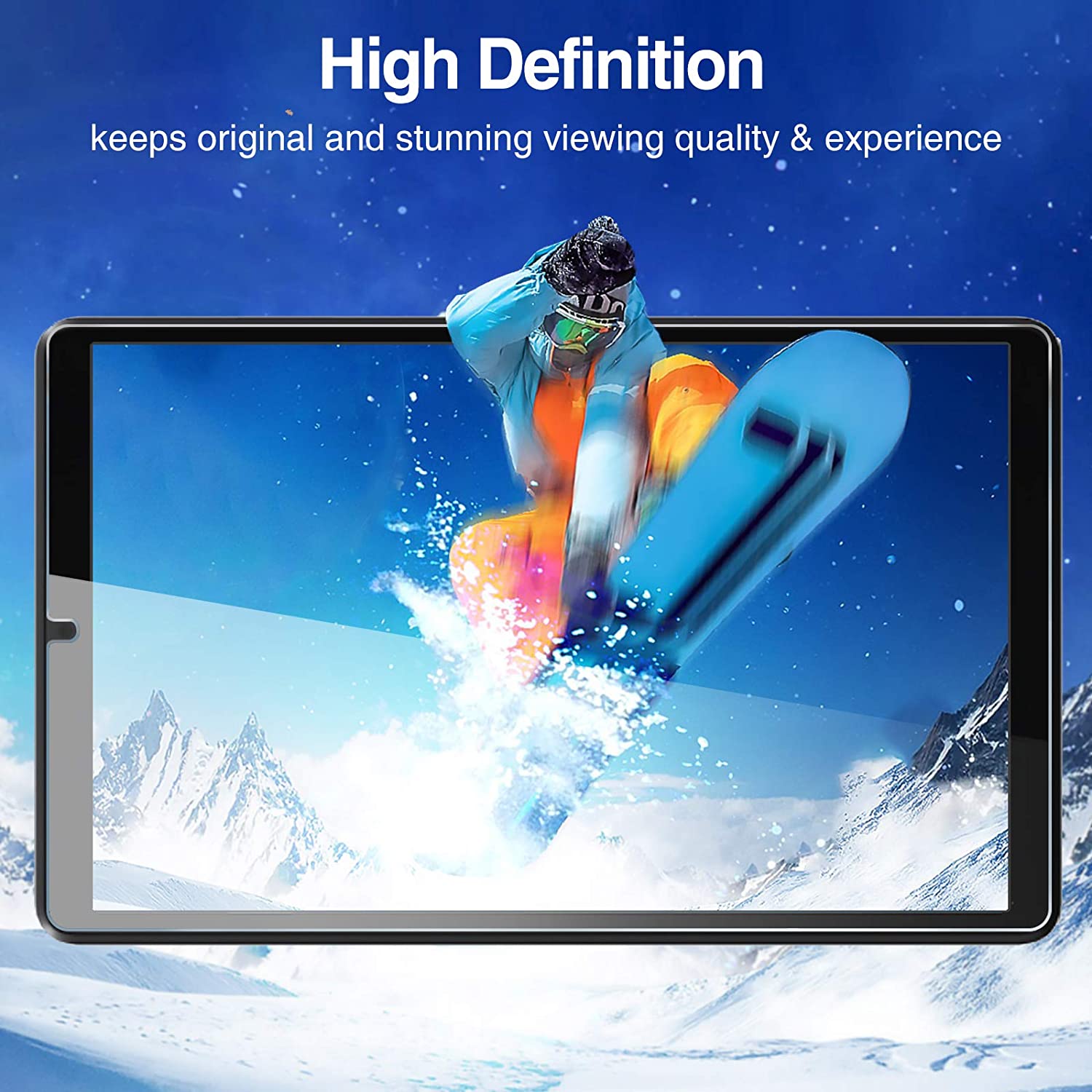 Protector de pantalla de vidrio templado 9H para Lenovo Tab M8 FHD TB-8705F, Protector de pantalla para tableta Lenovo TB-8705N TB-8505F