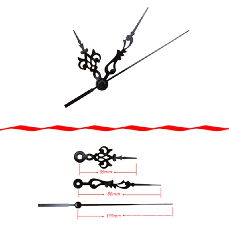 DIY Silent Large Wall Clock Quartz Movement Mechanism Hands Motor Repair Tools 87HA