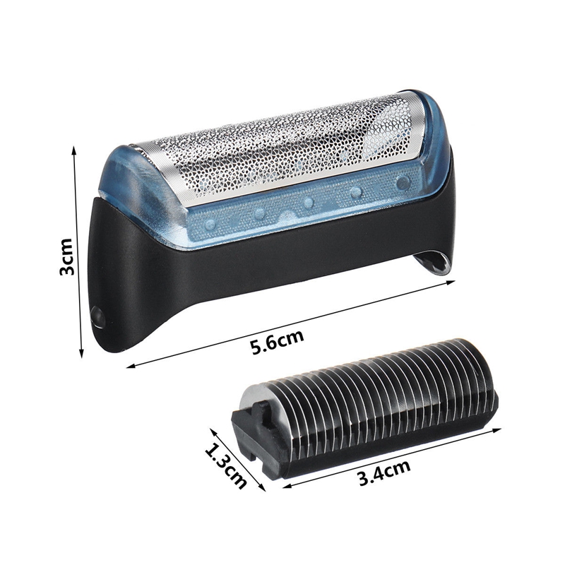 Shaver/Razor Foil &amp; Cutter Blade Replacement For Braun 10B/20B/20S, Shaver Replacement Foil+Cutter Blade