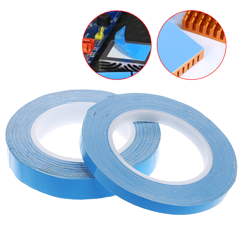 Plakband Dubbelzijdig Transfer Warmte Thermische Gedrag Voor Led Pcb Heatsink Cpu 10Mm/20Mm * 25M G25 Rental &amp;