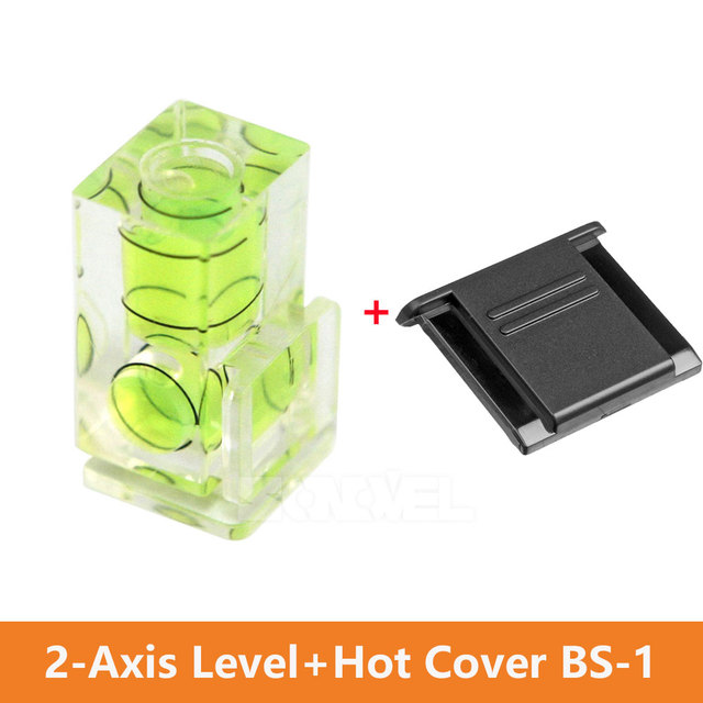 Niveau à bulle fixe universel 3 axes, pour Canon/Nikon/Pentax DSLR, accessoires de photographie: 2 Axis kit