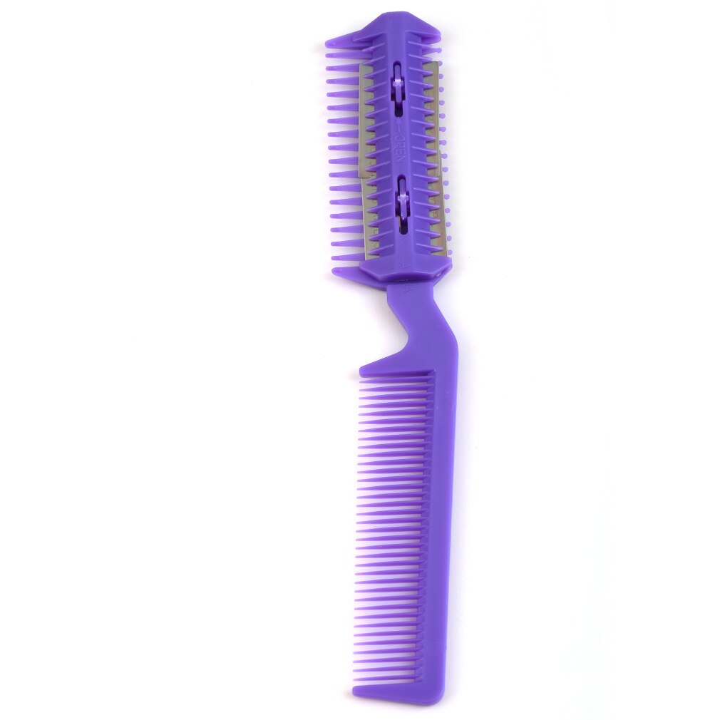 1 pc Multi-Functional Home DIY Hair Razor Comb Hairdressing for Shaping Layering and Trimming Hair