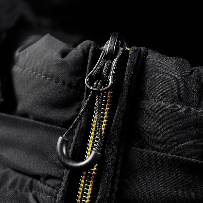 Riinr top warme heren warme winterjas winddicht casual bovenkleding dikke jas heren parka met capuchon parka's heren