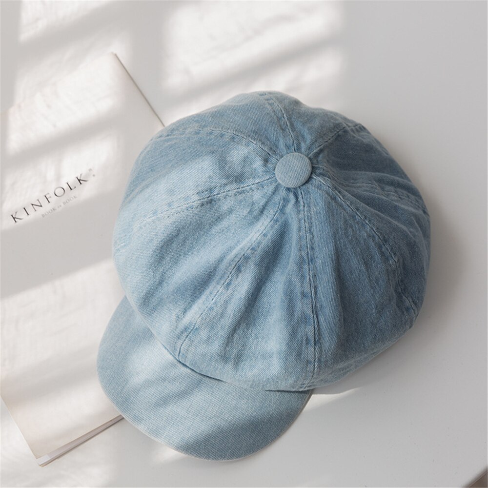 Japanese student hat make old cowboy octagon cap men and women four seasons style retro-matching Beret artist hat WS-2552: WS-2552-2