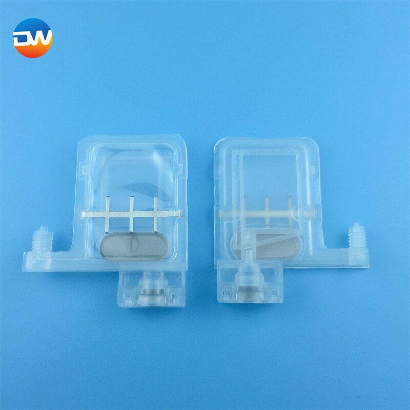 10 sztuk Dewei przezroczysty biały UV DX5 duży tłumik atramentu do głowicy drukującej DX5 XP600 TX800 Galaxy Allwin Xuli filtr wywrotka atramentu: 3mmx2mm 1sheet