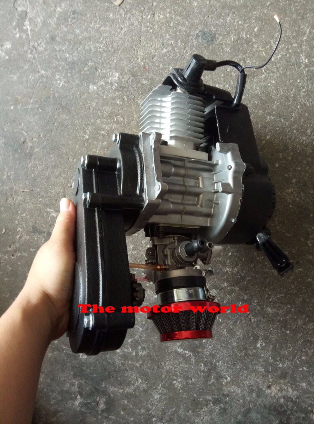 49cc engine with gearbox of mini dirt bike off road bike for 49CC kids moto brand