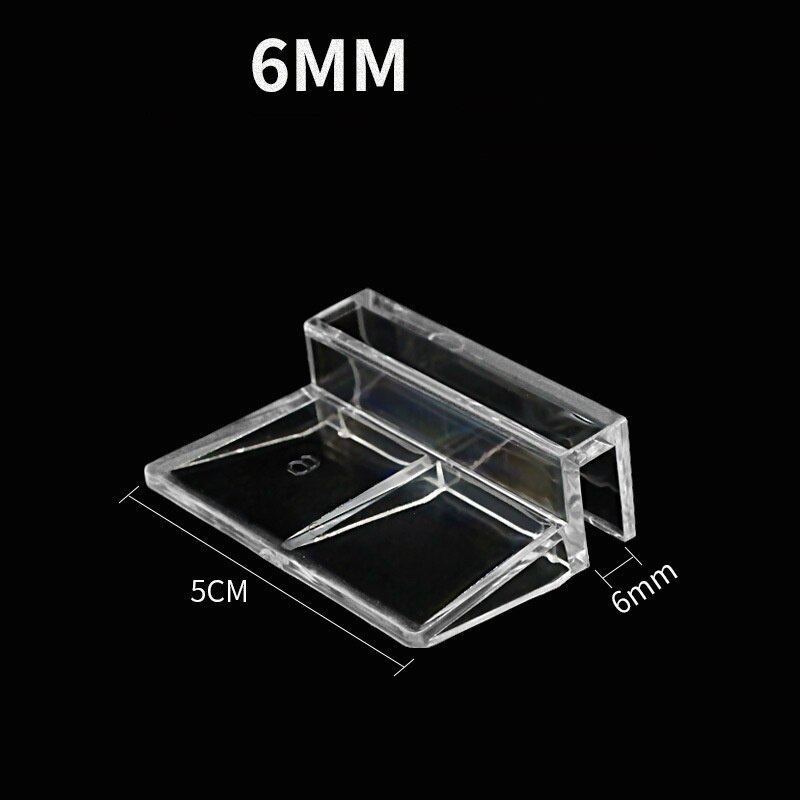 Tapa de acrílico para pecera, soporte para tapa superior de Acuario, estante de soporte, 4 unids/lote