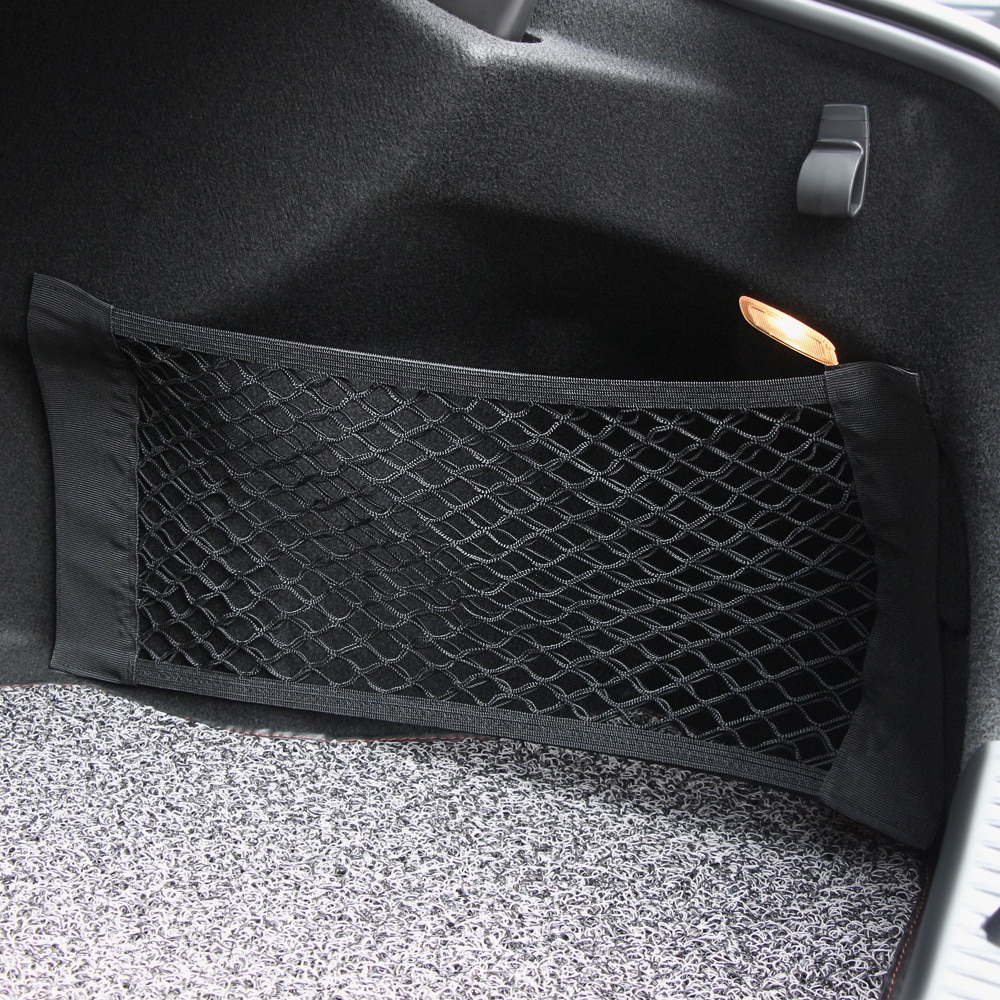Cuerda de nailon para maletero de coche de 50x25CM, red roja para equipaje para Nissan Juke Tiida Qashqai GTS x-trail T32 Rogue Geniss NV200 Citroen C3 C4 C5