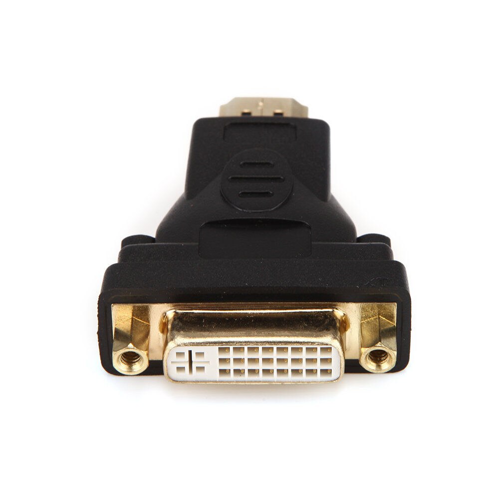 Hdmi naar dvi adapter hdmi naar dvi female converter voor HDTV Vergulde Ondersteuning 1080 p DVI 24 + 1/24 + 5 1 Stks: 24 5P