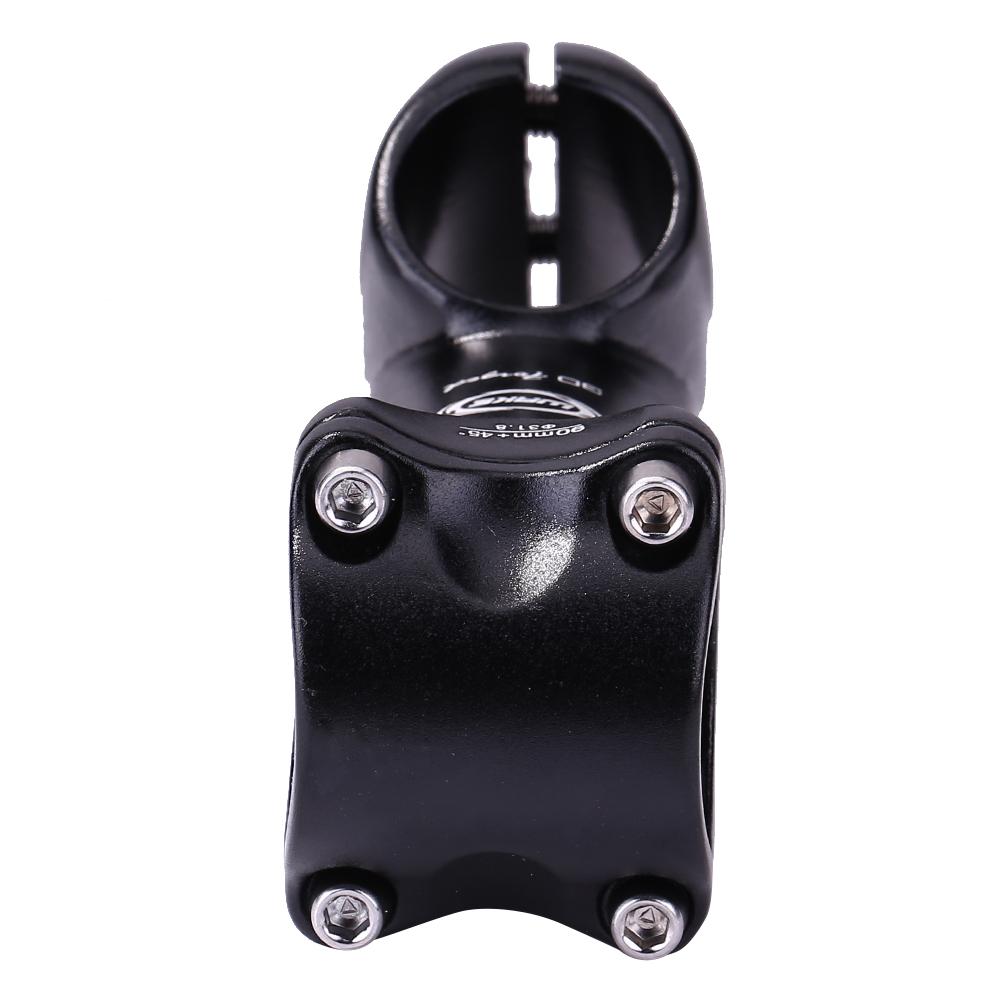 31.8mm Bike Stem Bike Carbon Fiber Stem Bicycle Riser Stem MTB Road Bike 90mm 45 Degree Mountain Road Bike Handlebar Stem