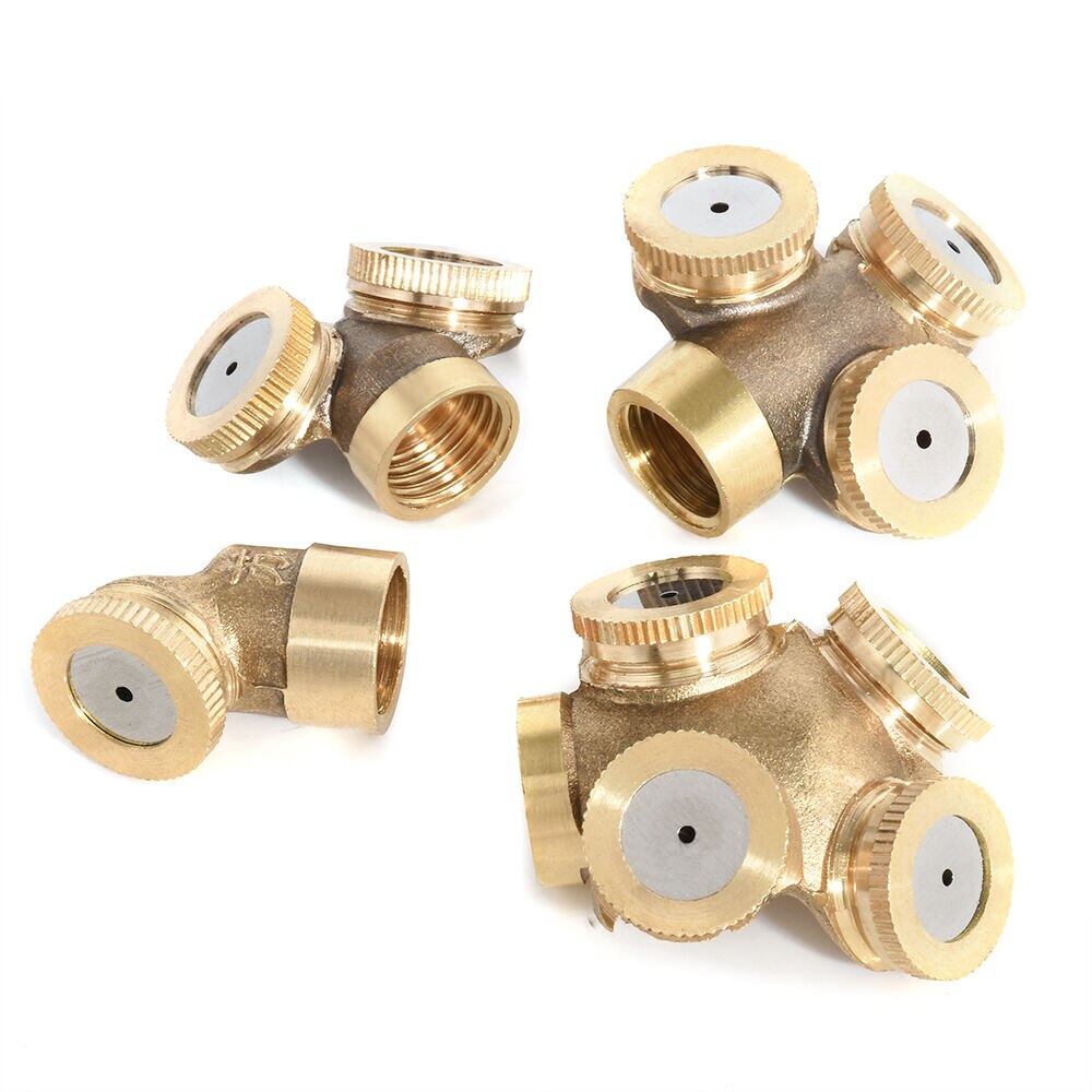 1Pcs M14x1.5 Brass Agricultural Mist Spray Nozzle Garden Irrigation System lawn Sprinkler Irrigation Nozzle Sprayer Heads Tools