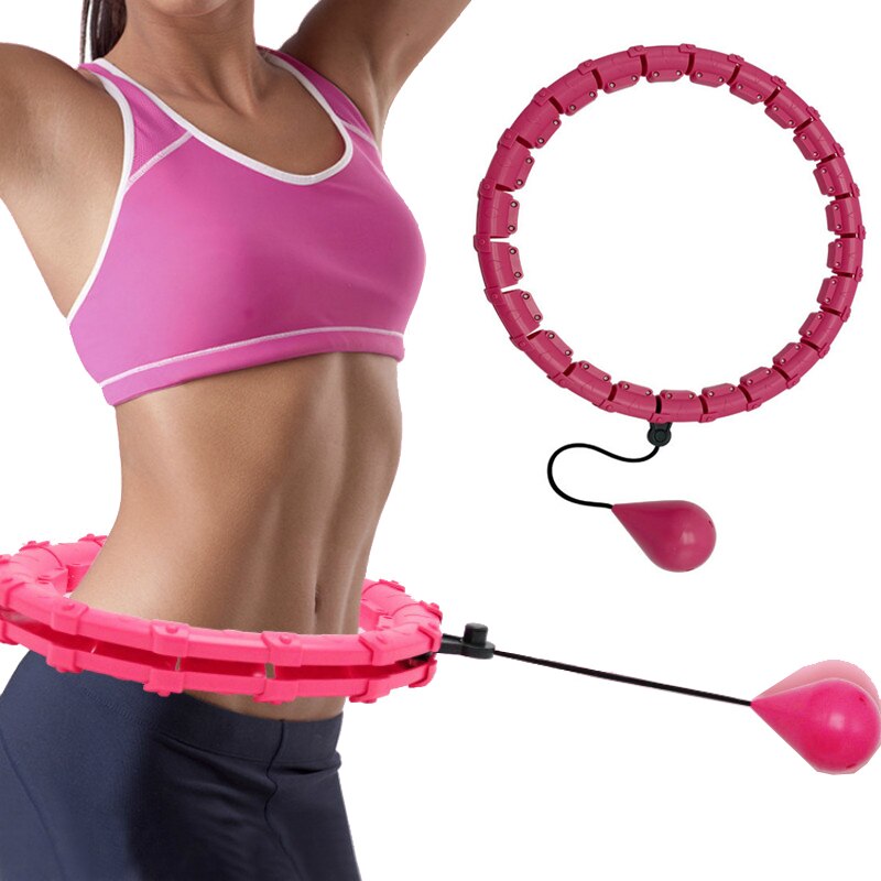 Thuis Training Smart Sport Hoepel Met Afneembare Verstelbare Auto-Spinning Dunne Taille Buik Oefening Gym Hoepel Fitnessapparatuur