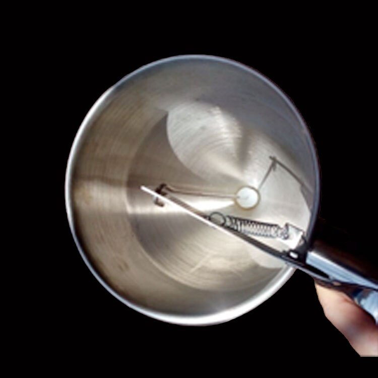 Stainless Steel Takoyaki Funnel Waffle Maker Dispenser Octopus Tools with Rack