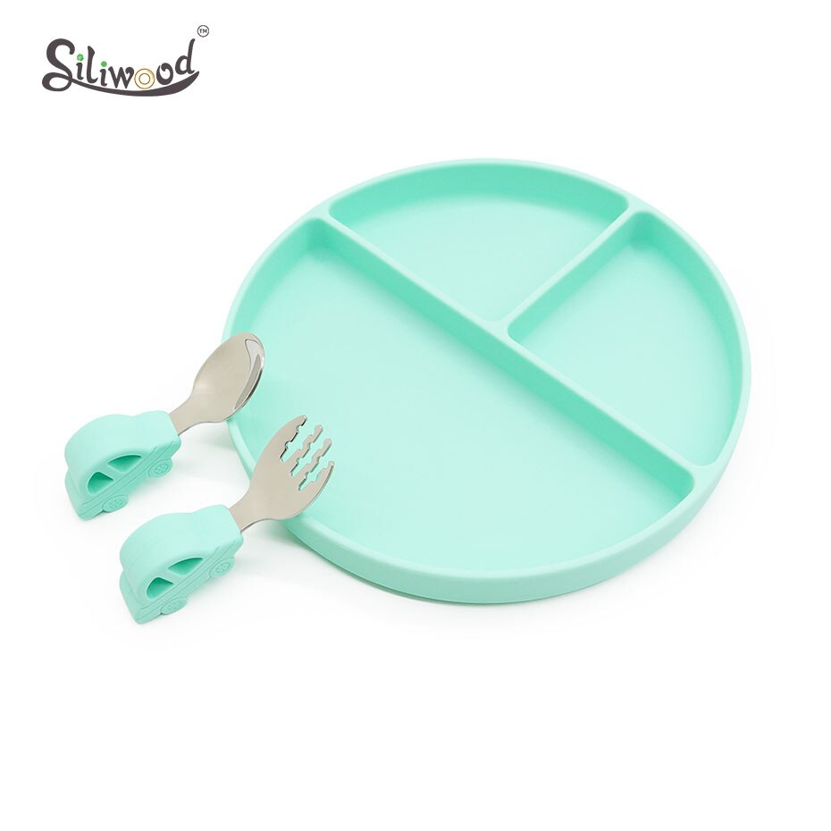 Vauvan astiat silikonilautanen imutarjotin liukueste minimatto taapero astiasto lasten astiasto lasten vauvanruokien syöttökulho