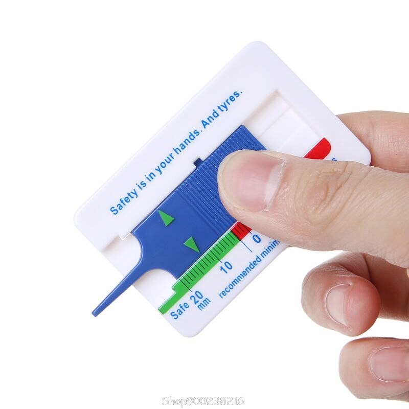 Tyre Tread Depth Gauge Car Motorcycle Trailer Wheel Measure Tool Depth Caliper S04 20