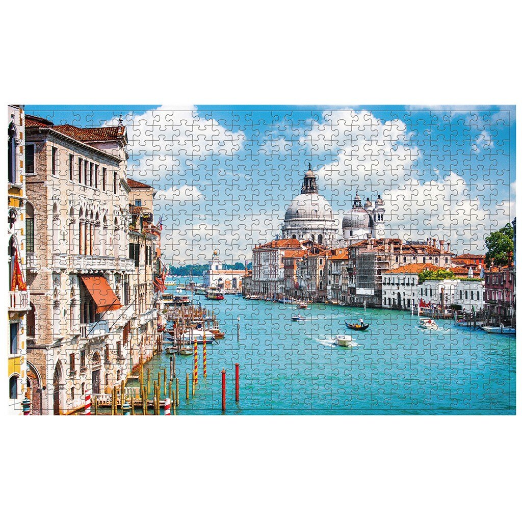 FAI DA TE puzzle di Puzzle 500 pezzi di puzzle di Puzzle per Bambini di Età Educativi Giocattoli di puzzle Di Decorazione Della Parete di Casa Pittura Regalo Di Compleanno: Oro