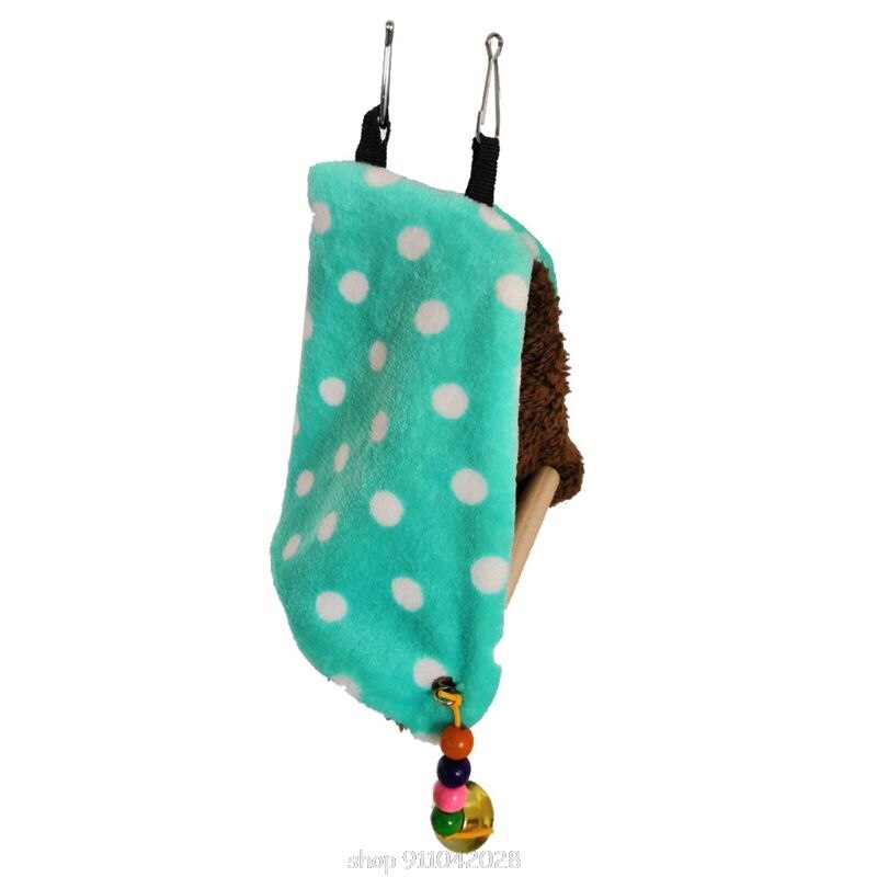 Warm Bird Nest Bed Hammock House Perch for Parrot Parakeet Conure Lovebird Finch Canary Cage Toy N17 20